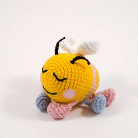 crochet bibi the bee toy