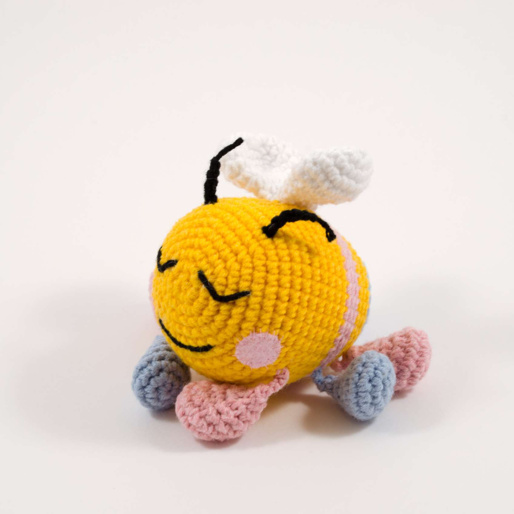 crochet bibi the bee toy