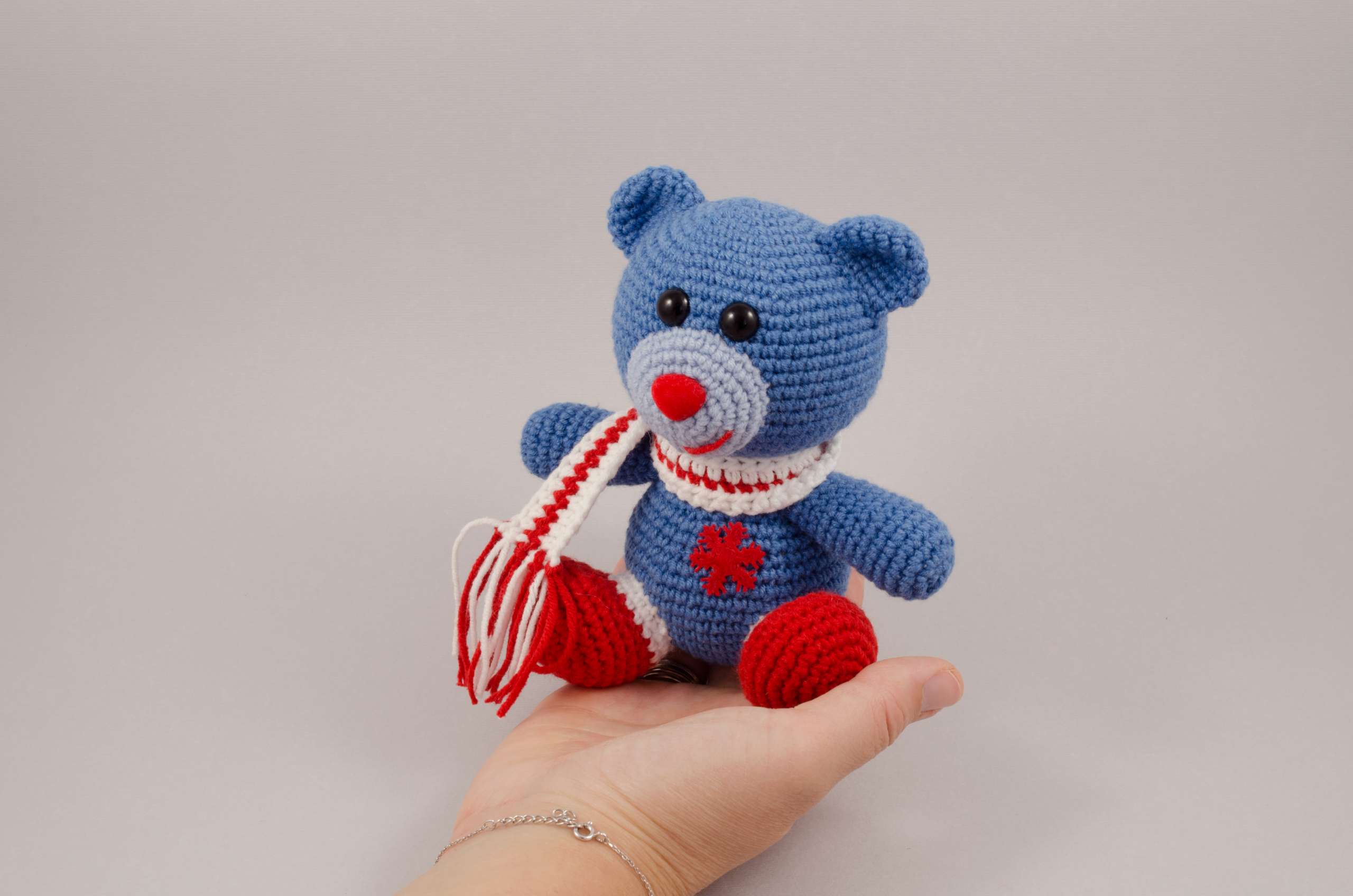 amigurumi christmas teddy bear