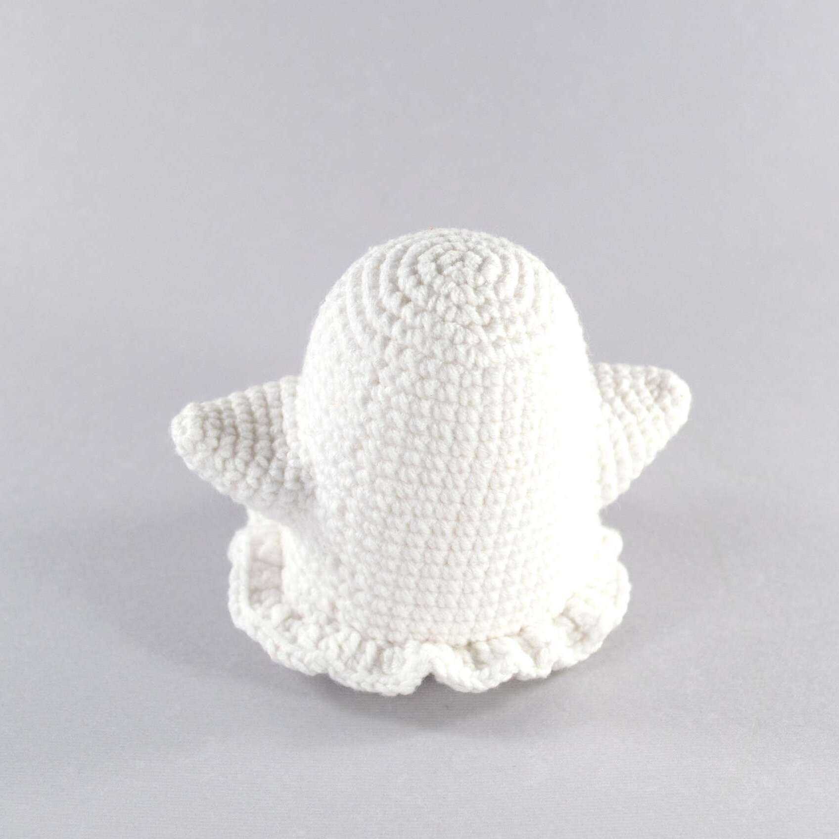 crochet ghost back view