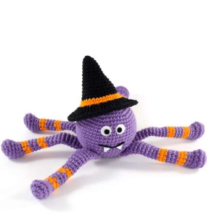 crochet halloween spider