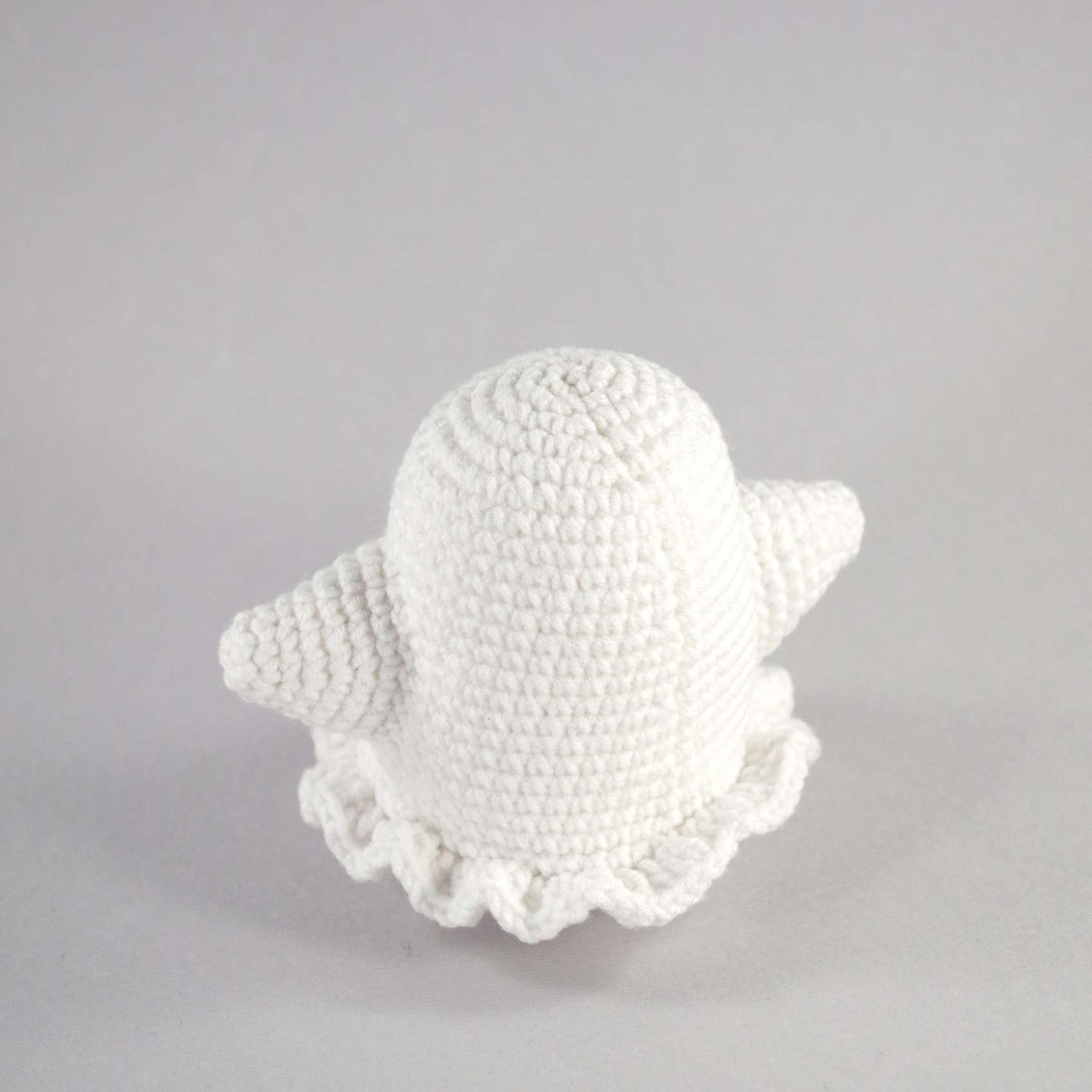 crochet ghost back view