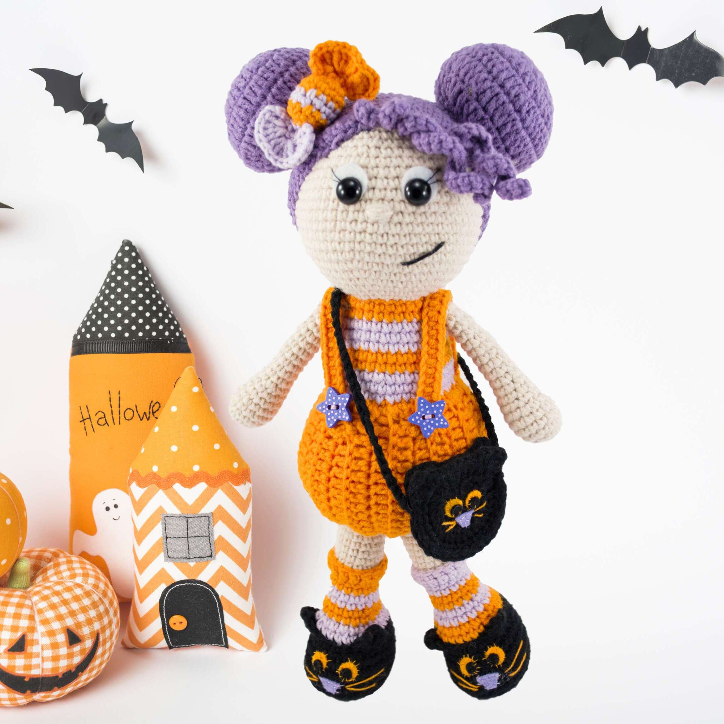 Pumpkin, the Halloween Girl Crochet Pattern