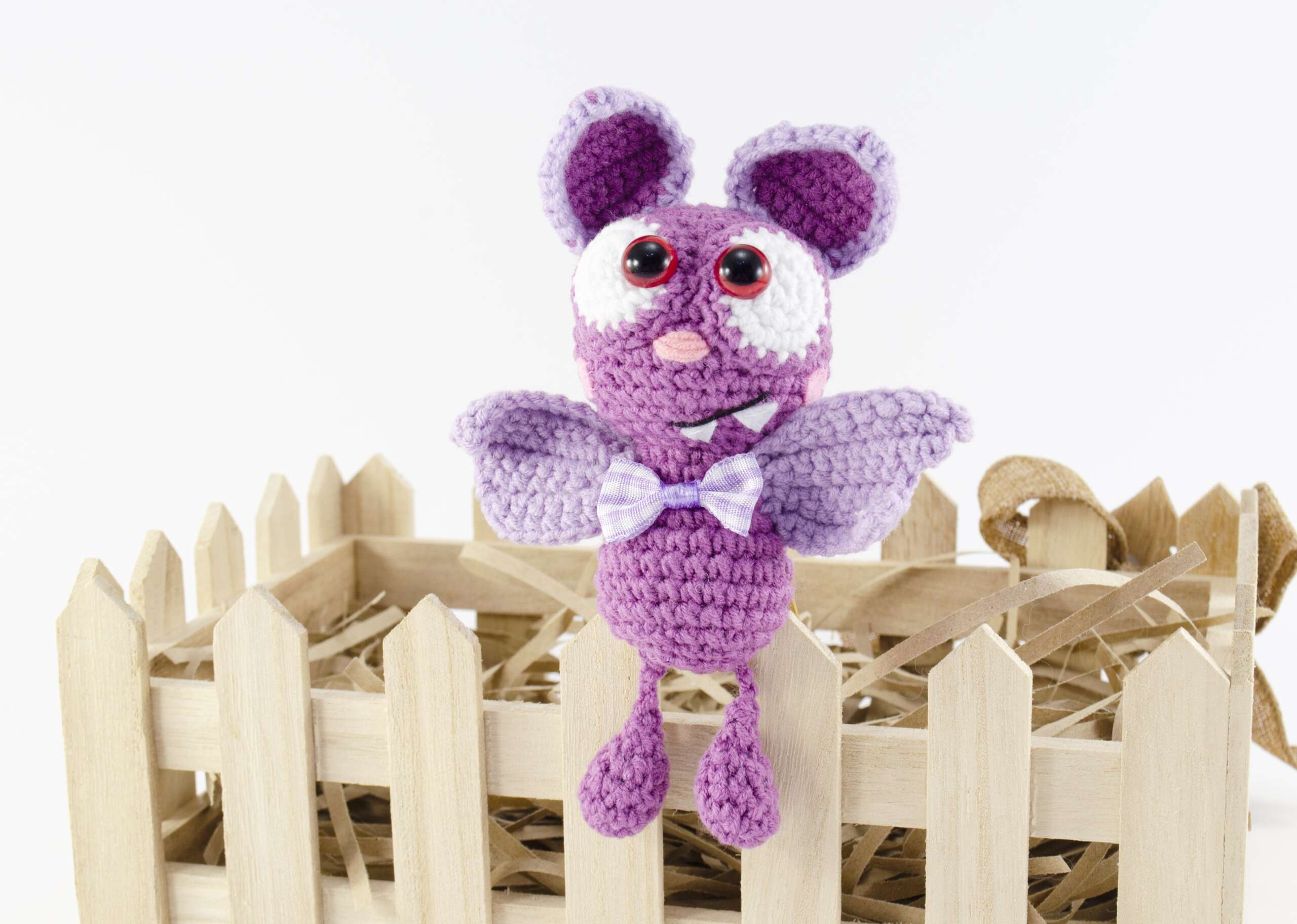 crochet bat