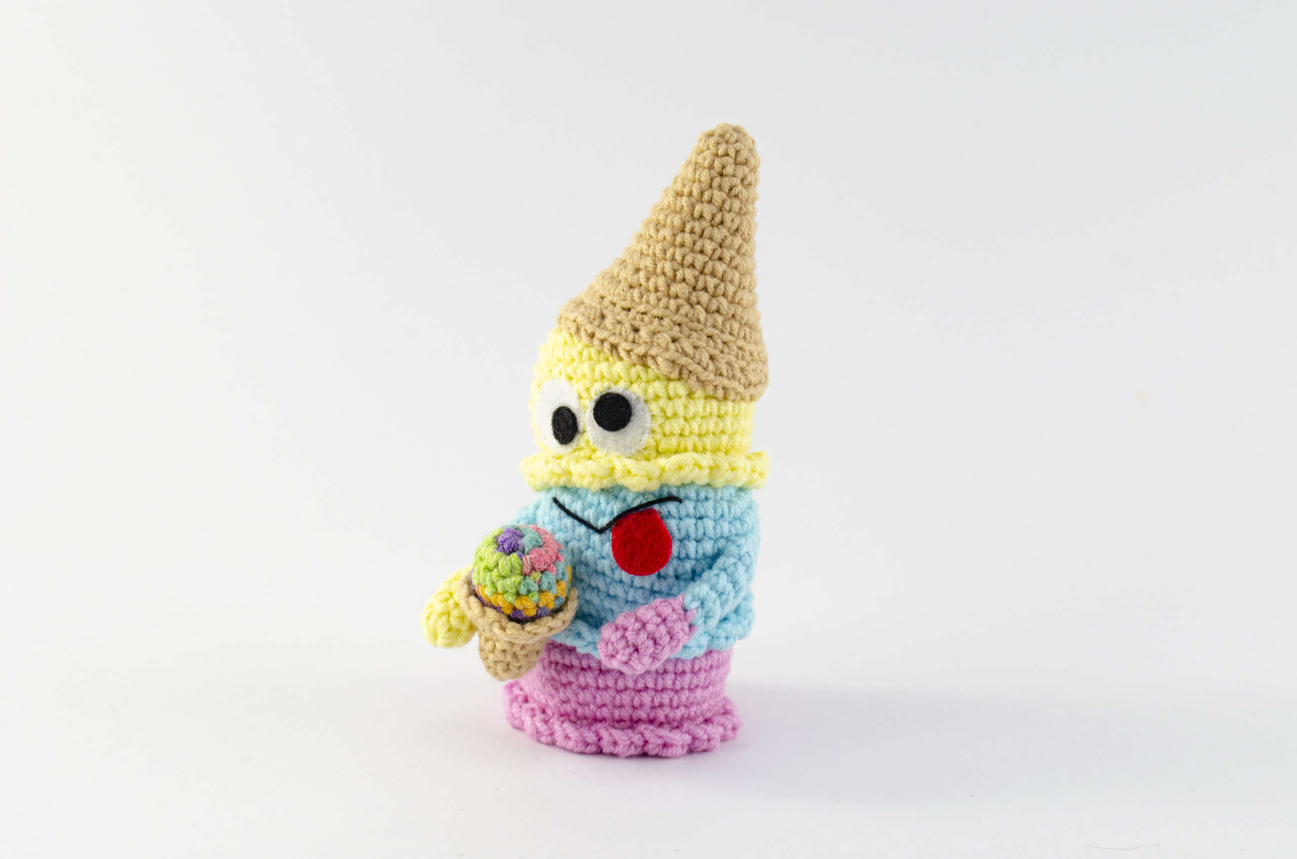 Crochet Ice Cream Funny Monster Pattern - Image 4
