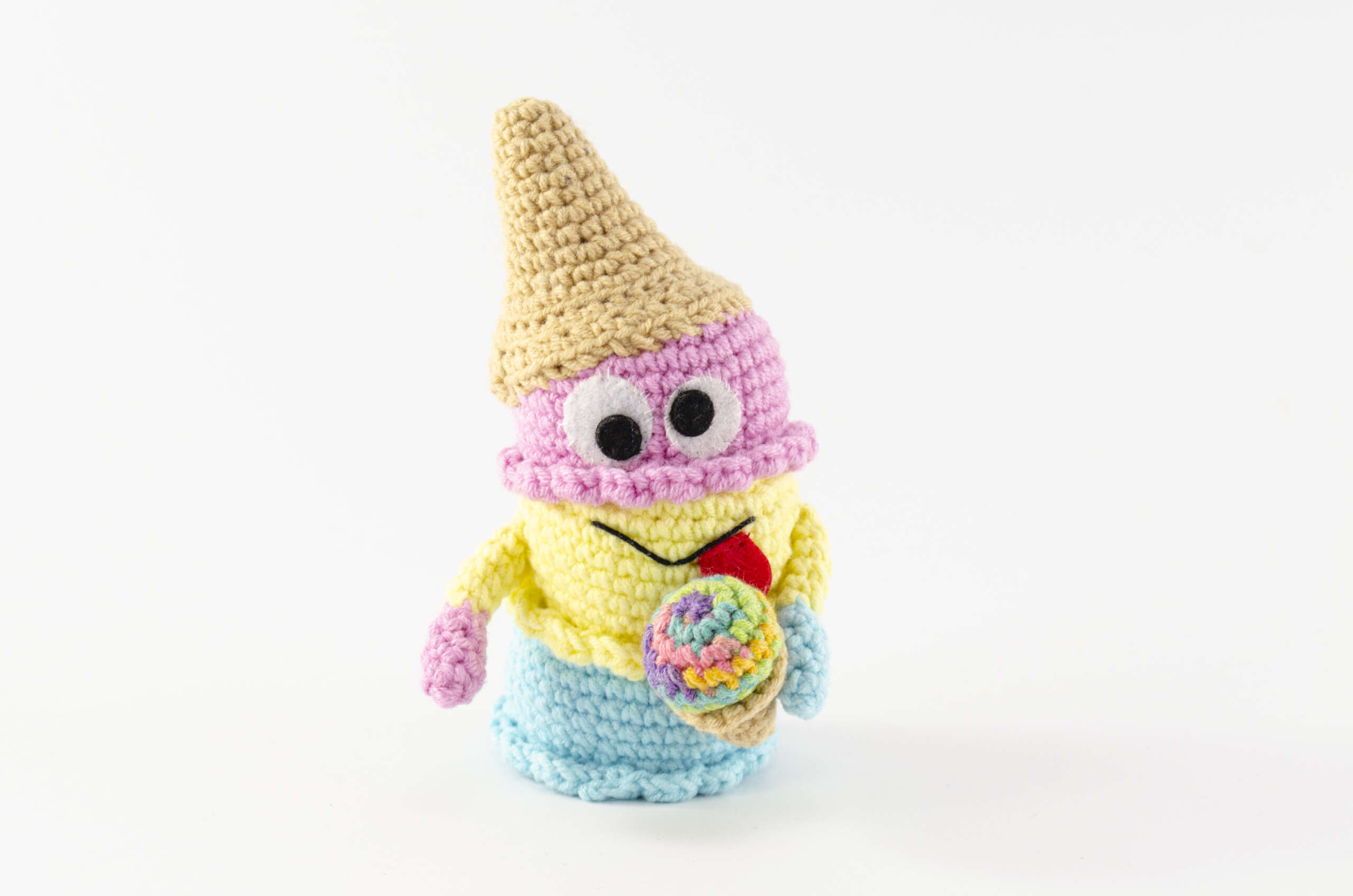 Crochet Ice Cream Funny Monster Pattern - Image 2