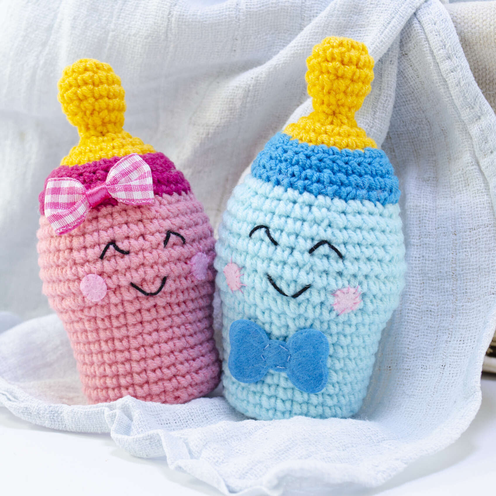 crochet baby shower gift