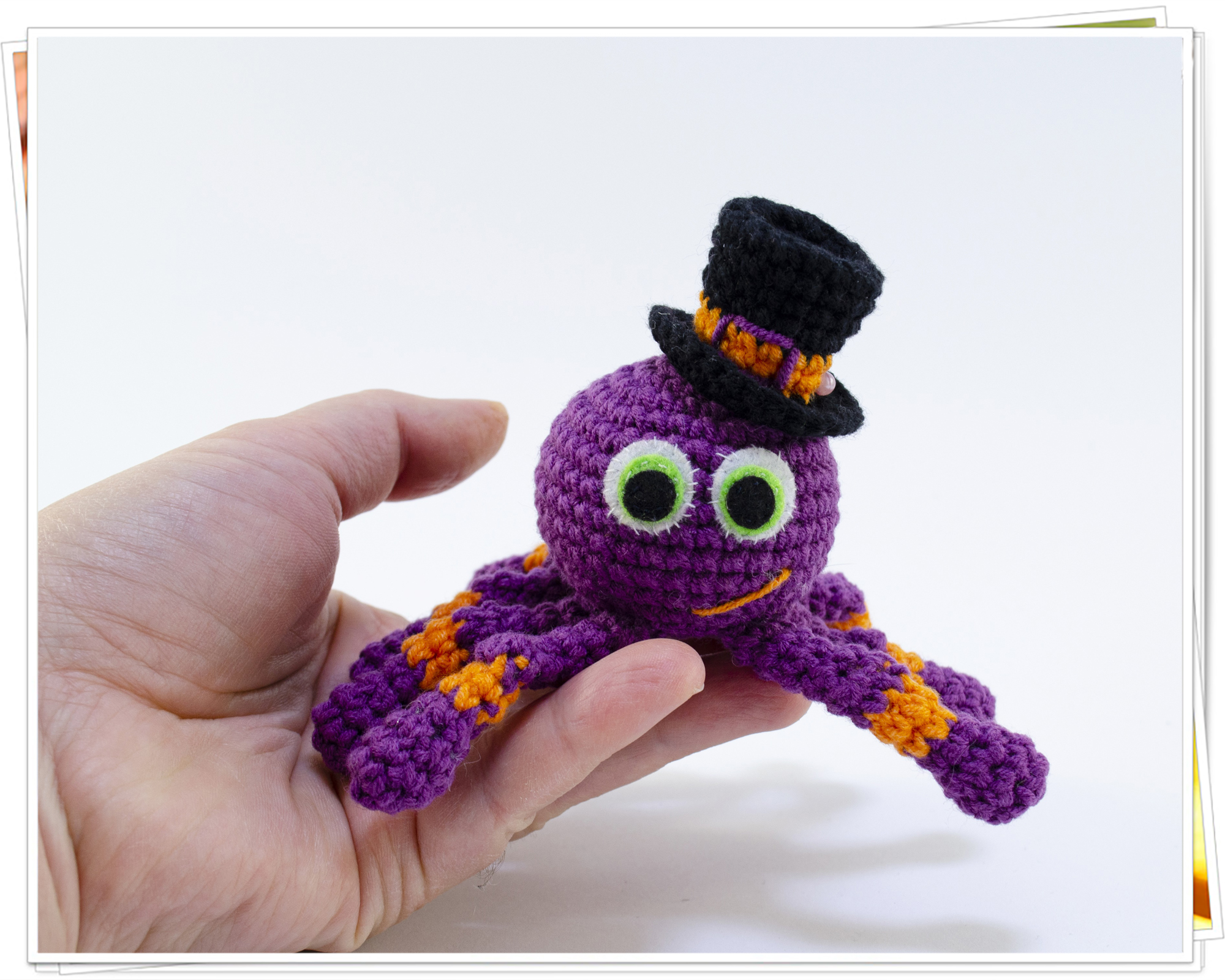 Crochet Amigurumi Halloween Spider - Image 2