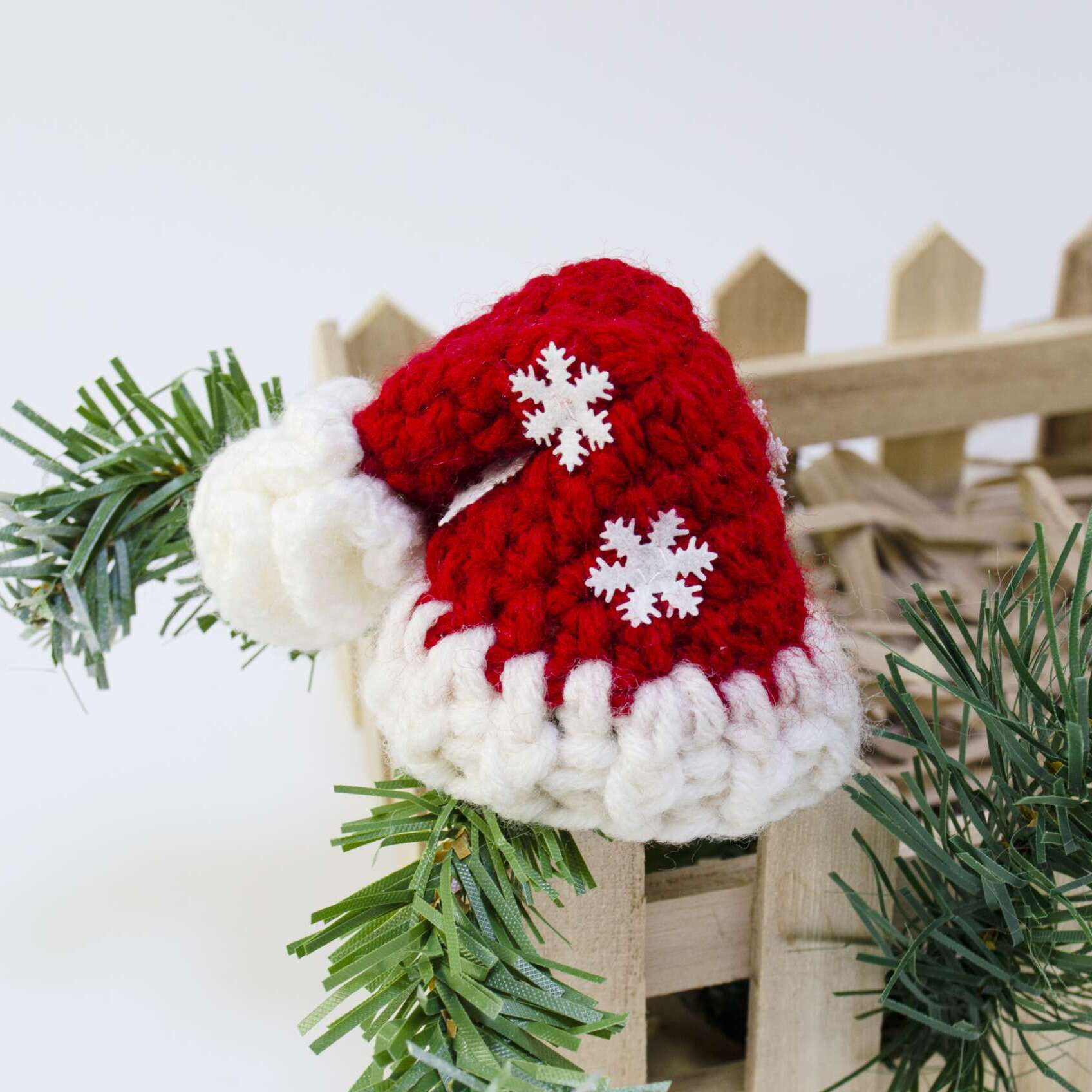 crochet santa hat