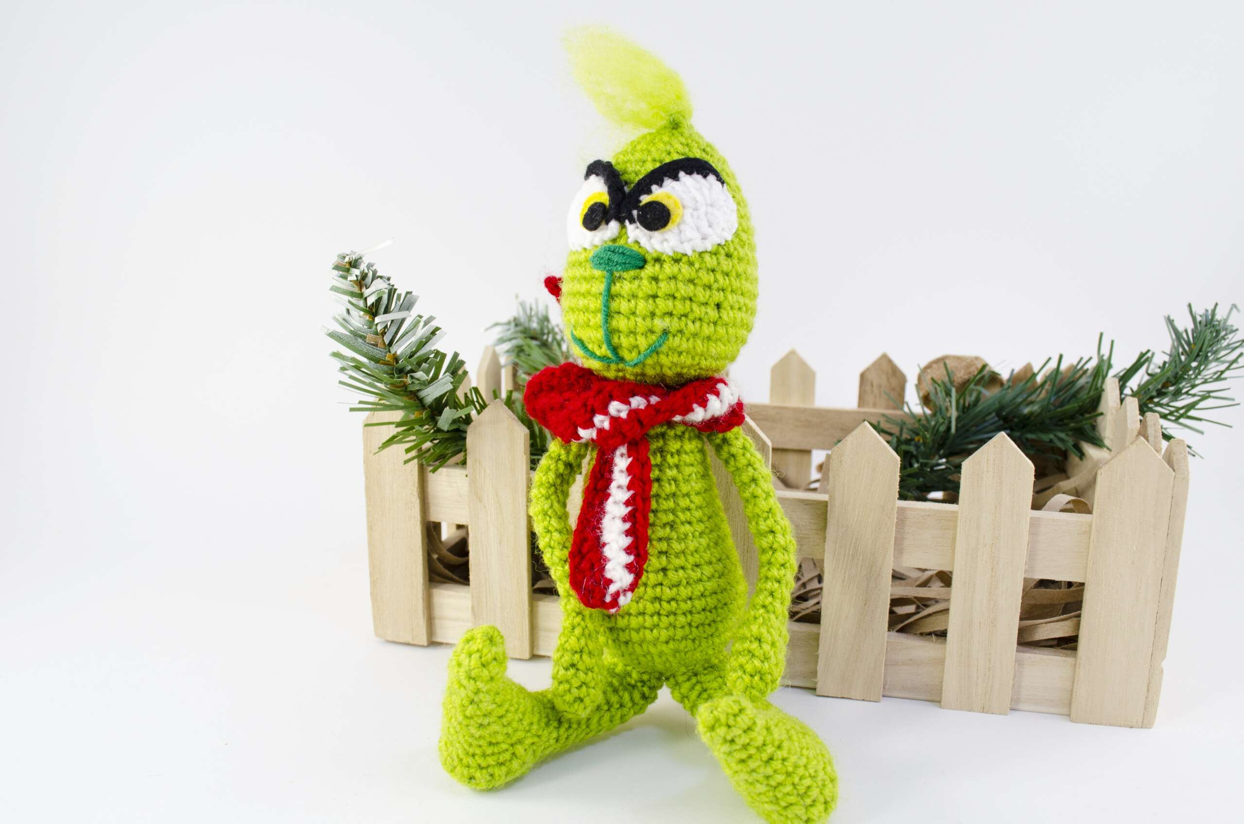 crochet grinch
