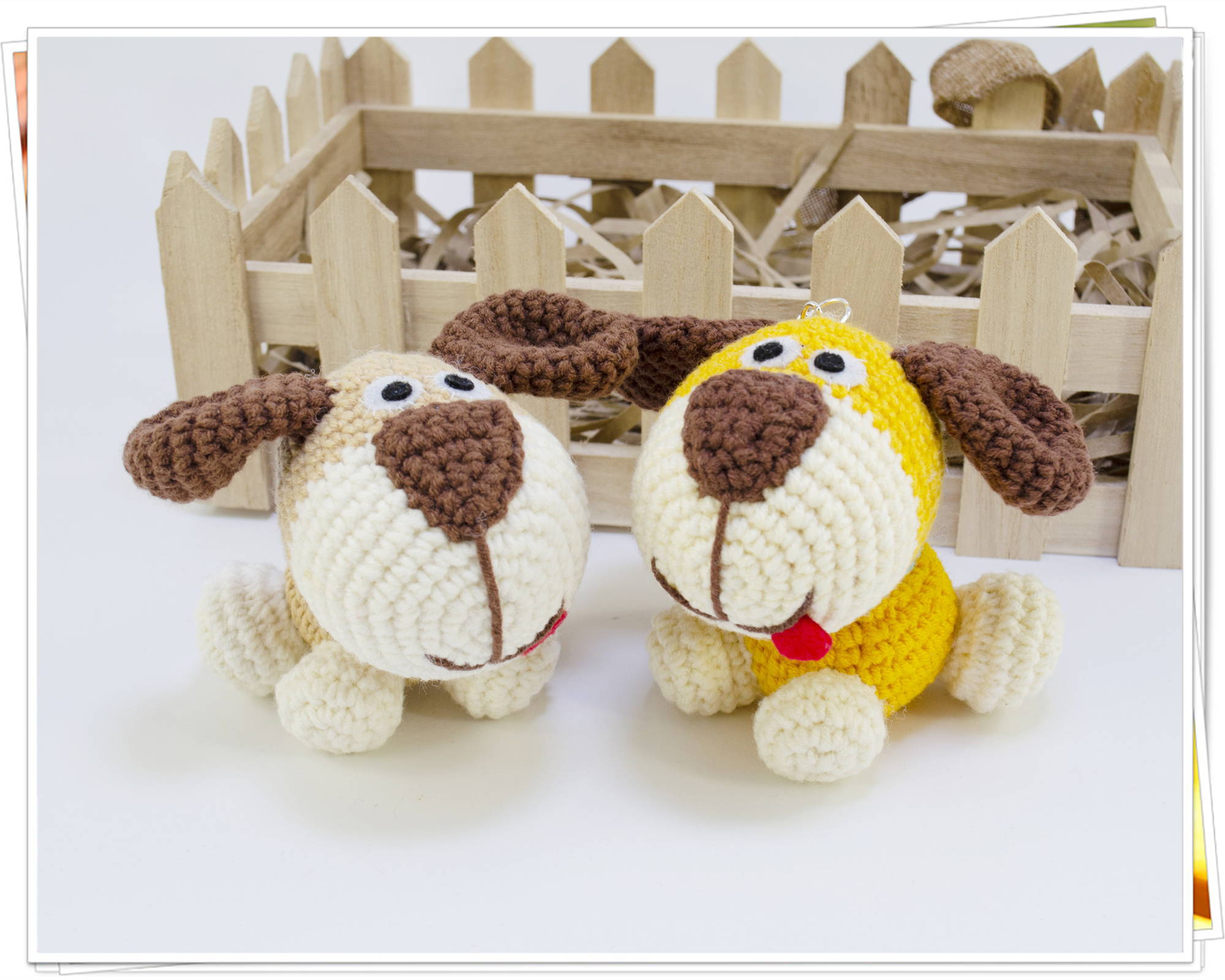 Crochet Puppy Keychain - Image 8