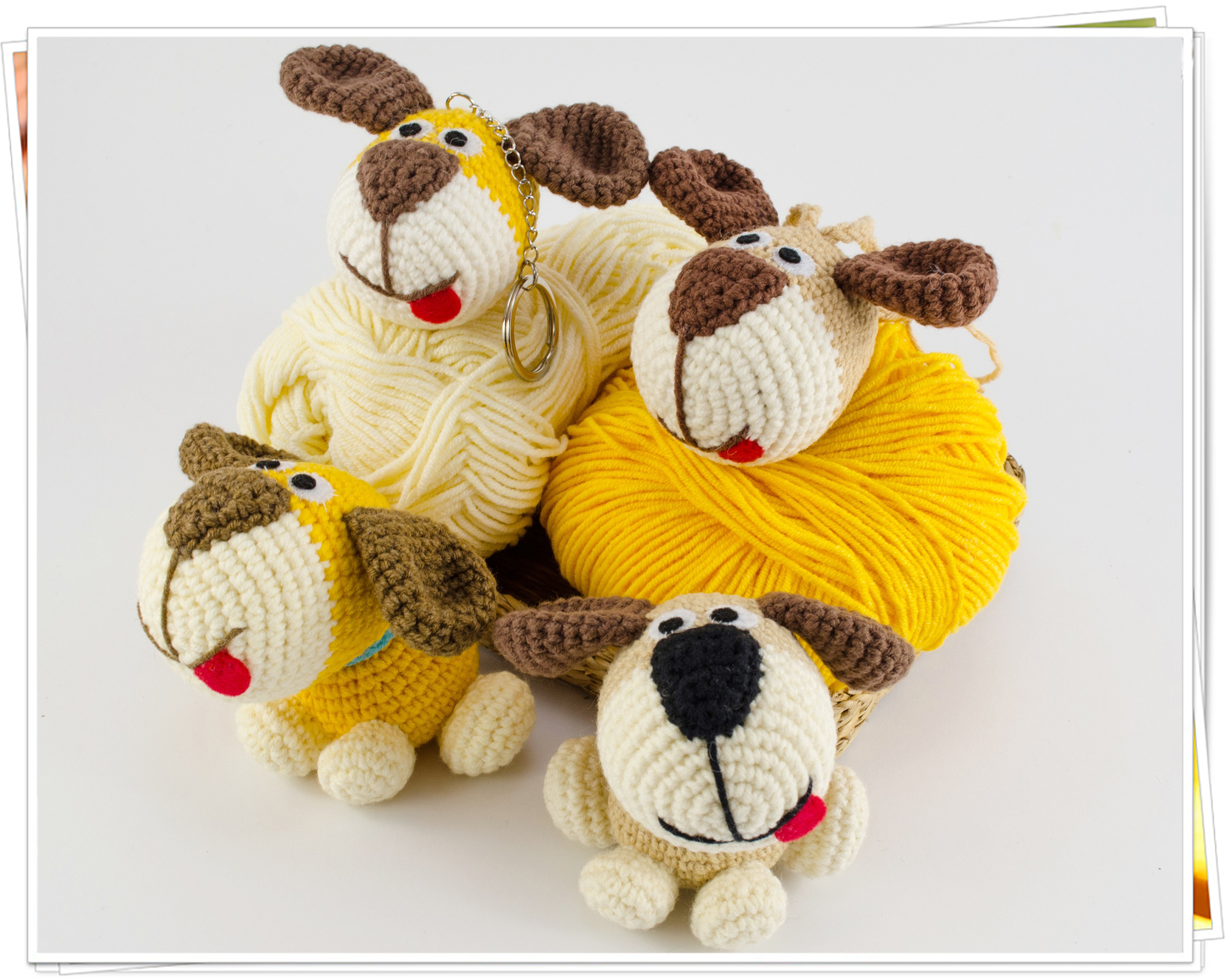 Crochet Puppy Keychain - Image 3